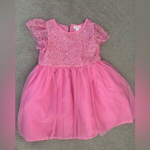 Cat & Jack Glittery Pink dress size 8